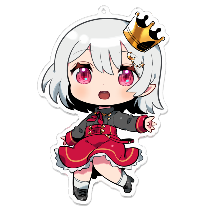 アクリルキーホルダー（コーティング） - 100 x 100 (mm)