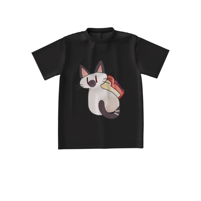 黒ビッグシルエットTシャツ - S -
