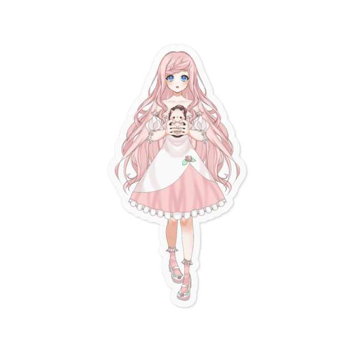 ステッカー - 100 x 100 (mm)