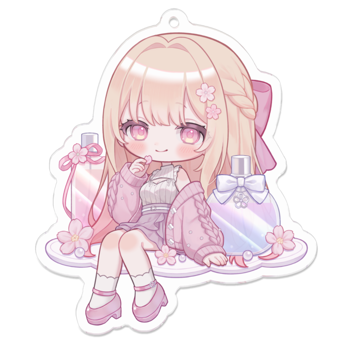 アクリルキーホルダー - 70 x 70 (mm)