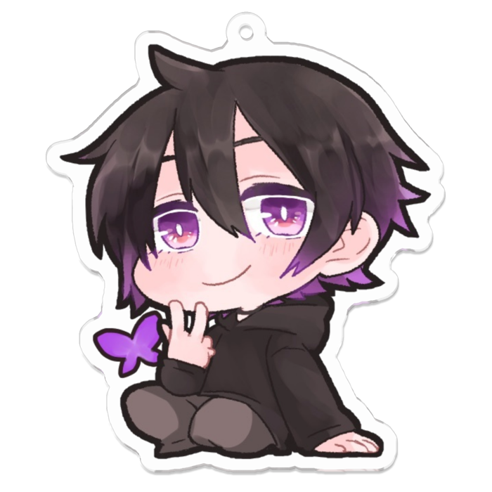 アクリルキーホルダー - 70 x 70 (mm)