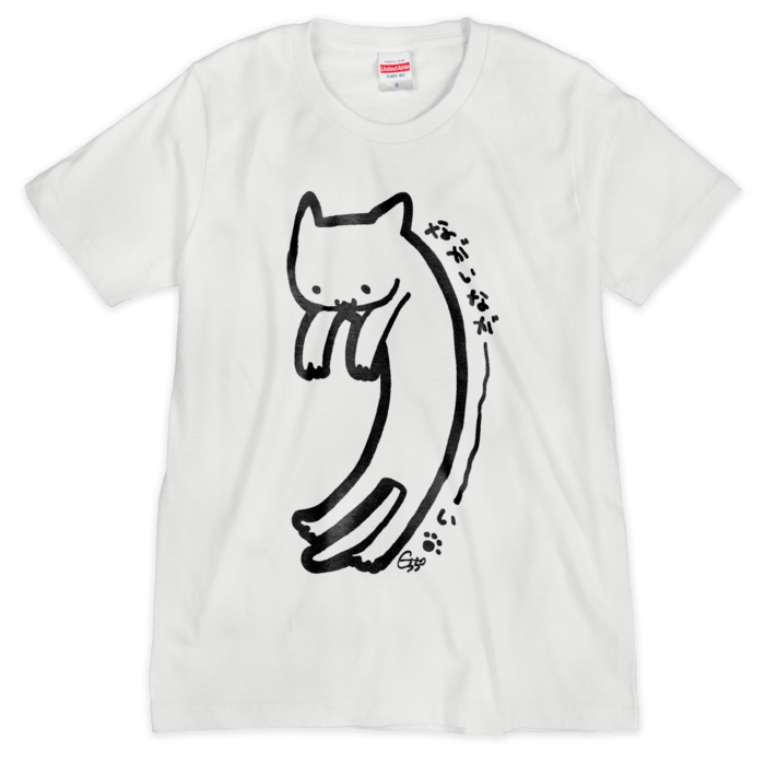 Tシャツ(シルクスクリーン印刷) - S - 白