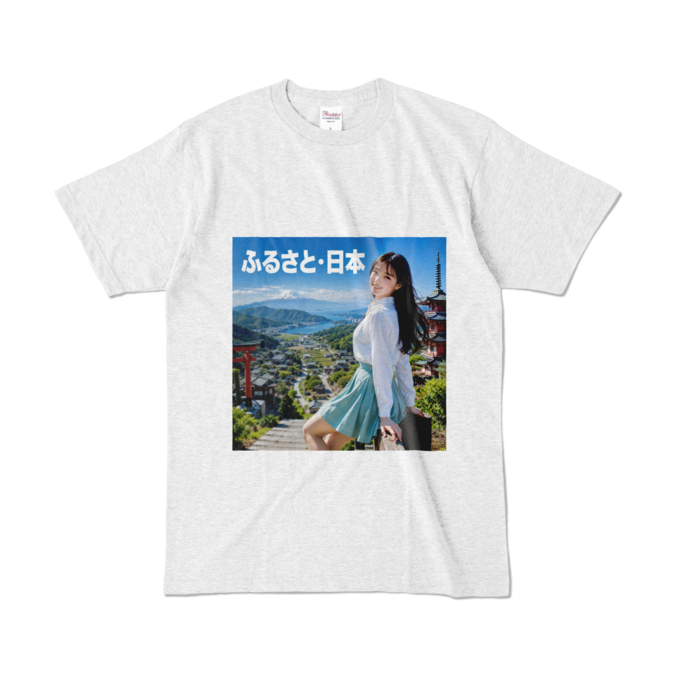 カラーTシャツ - L - アッシュ （淡色）