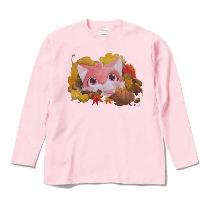 ロングスリーブTシャツ - M - ライトピンク