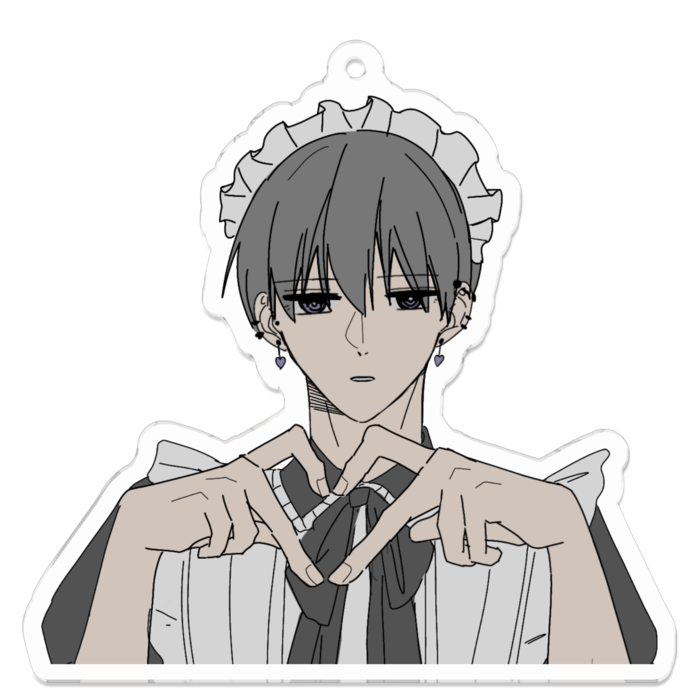 アクリルキーホルダー - 70 x 70 (mm)