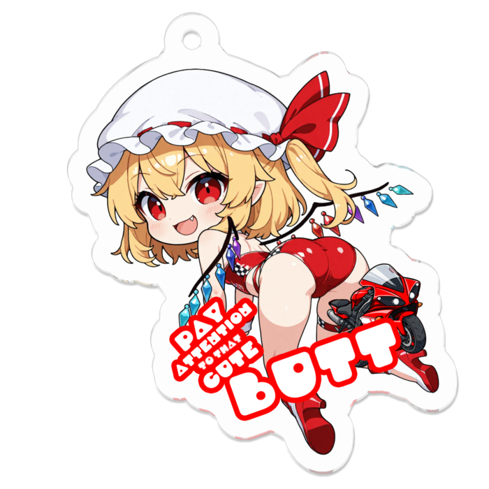 アクリルキーホルダー - 50 x 50 (mm)(1)