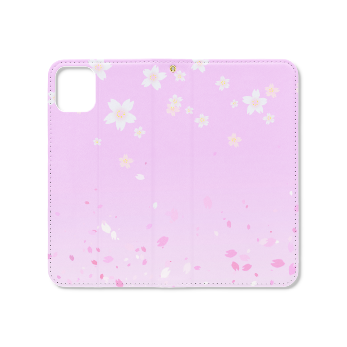 手帳型iPhoneケース（ベルトなし） - iPhone 11 Pro Max - ストラップ穴 あり