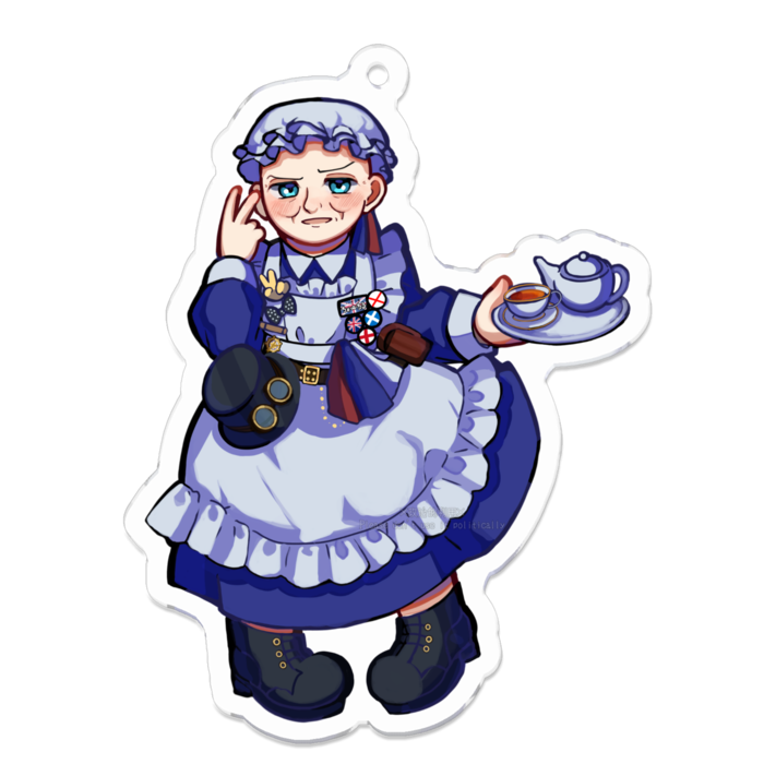 紳士 アクリルキーホルダー - 70 x 70 (mm)(5)