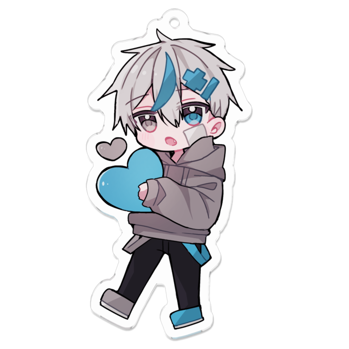 アクリルキーホルダー - 70 x 70 (mm)