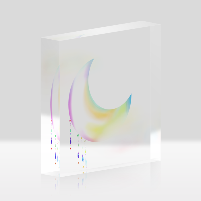 アクリルブロック - 100x100mm
