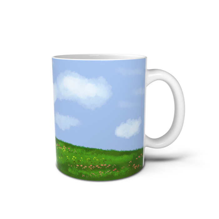 マグカップ - 直径 8 cm / 高さ 9.5 cm