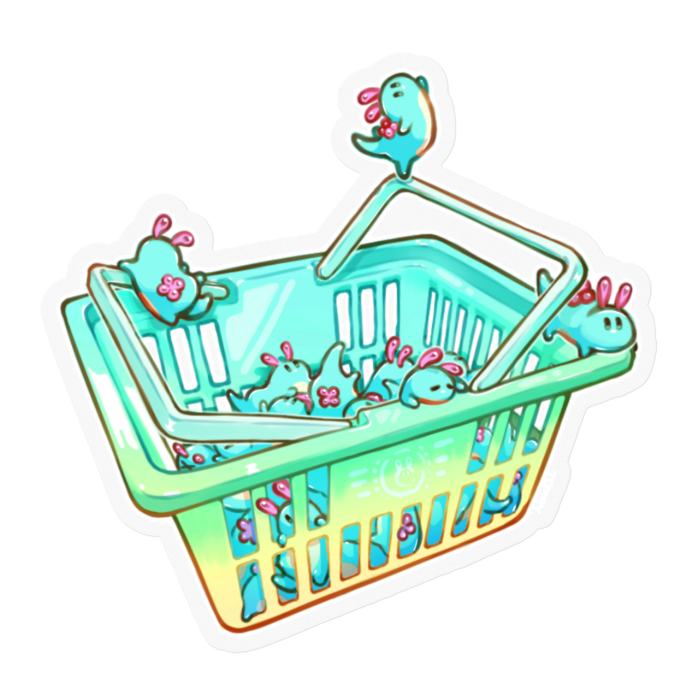 ステッカー - 100 x 100 (mm)