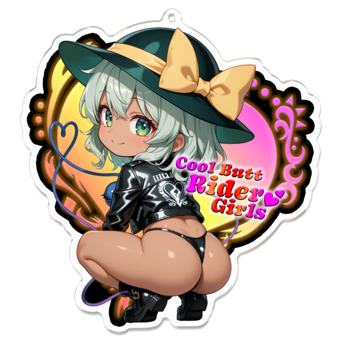アクリルキーホルダー - 100 x 100 (mm)