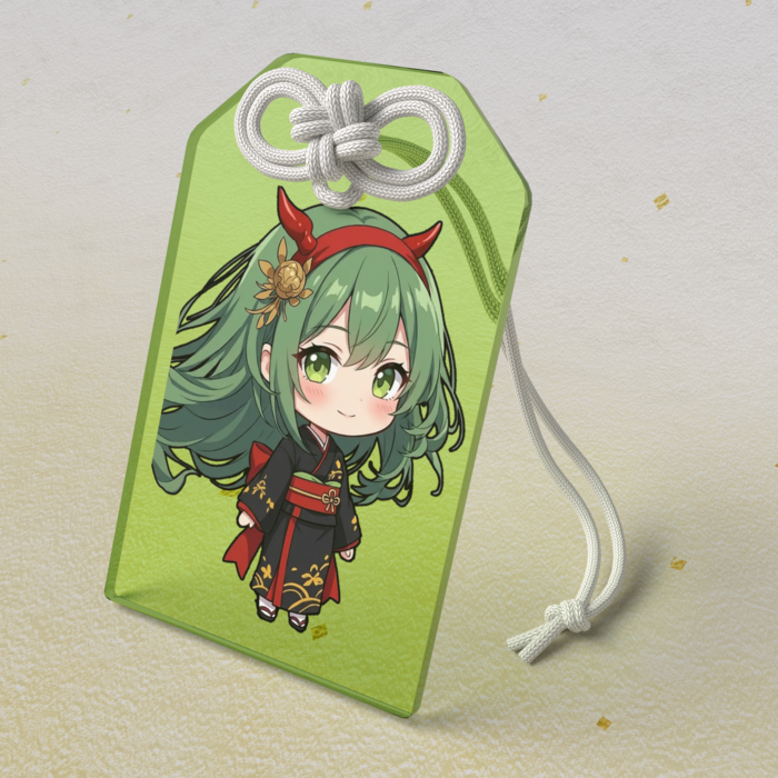 アクリルお守り - 50 × 80mm