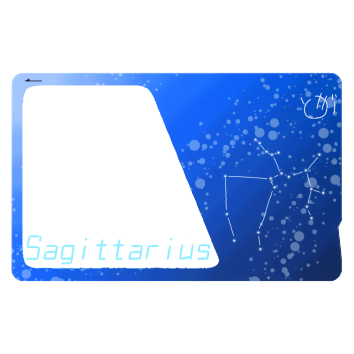 ICカードステッカー - 約85.7x53.9(mm)