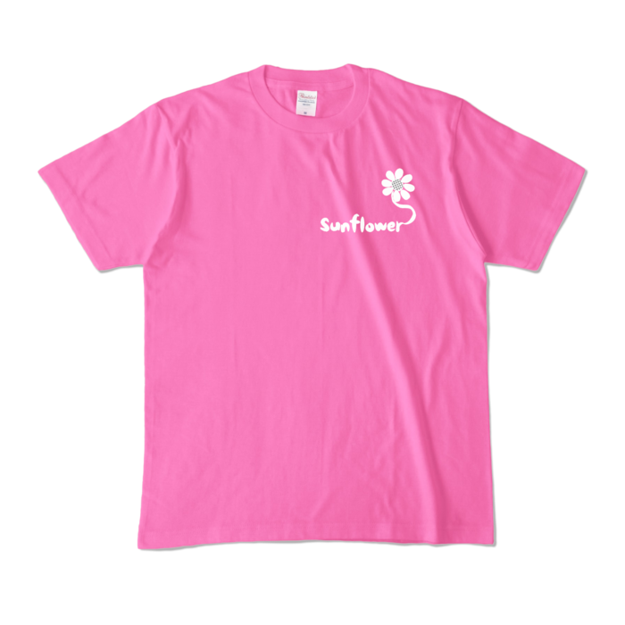 カラーTシャツ - M - ピンク (濃色)
