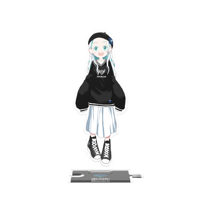 羽渦ミウネル "VOMS BLACK" つながるアクスタ - 125mm