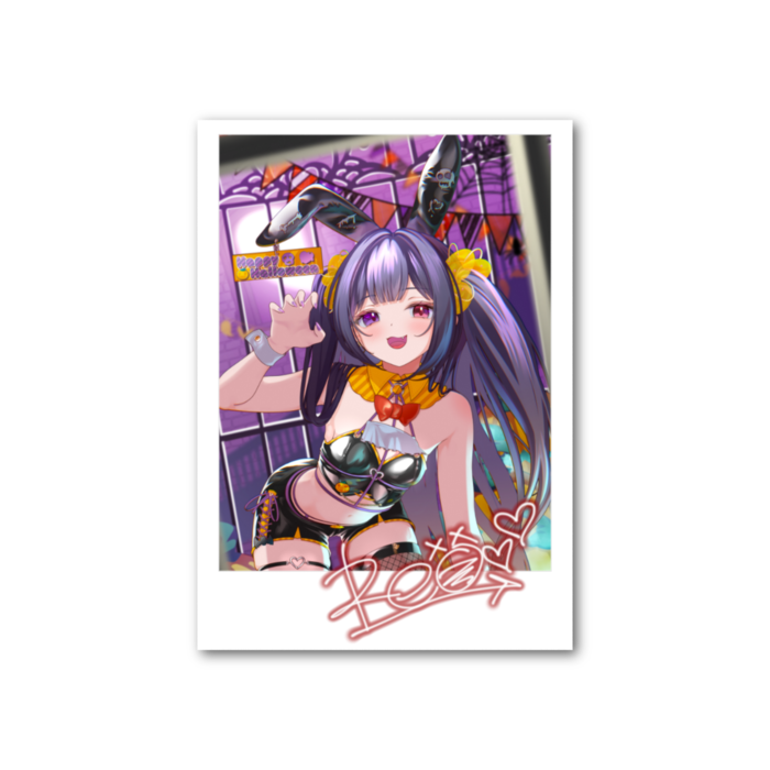 フォト風カード - 縦 - 片面