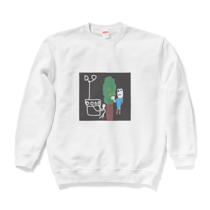 スウェット - L - ホワイト