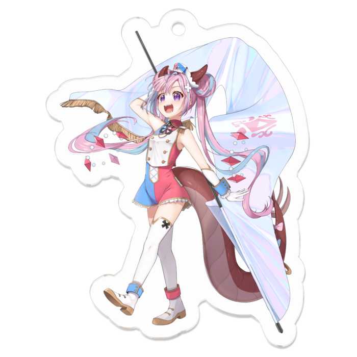 アクリルキーホルダー - 50 x 50 (mm)