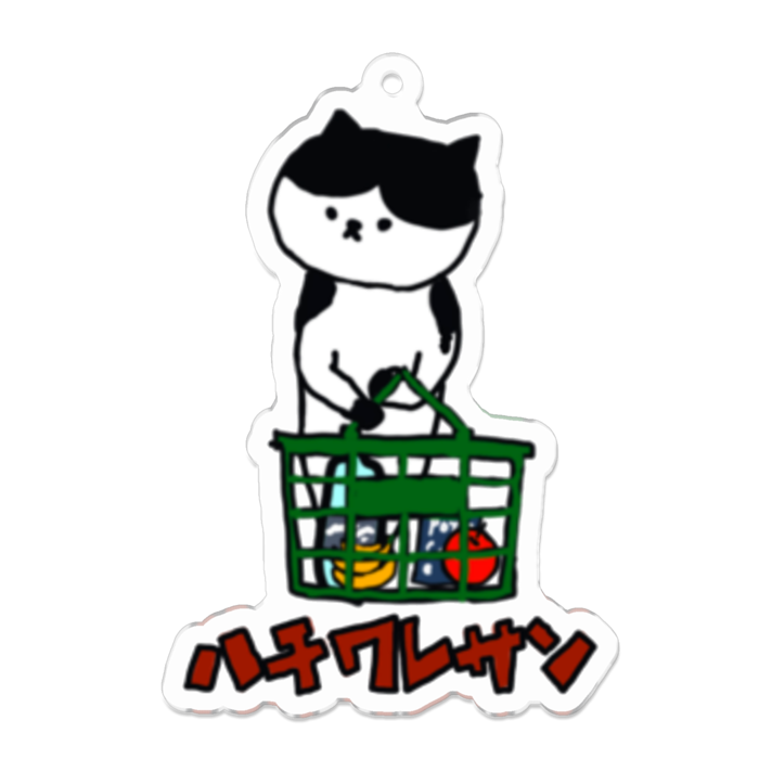 アクリルキーホルダー - 70 x 70 (mm)