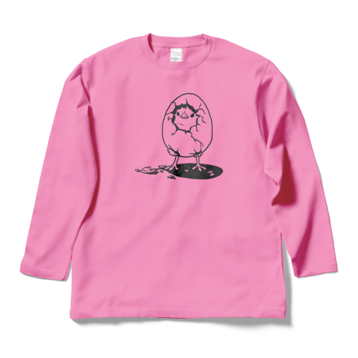 ロングスリーブTシャツ - L - ピンク