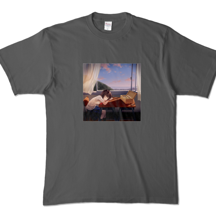 カラーTシャツ - XL - チャコール (濃色)