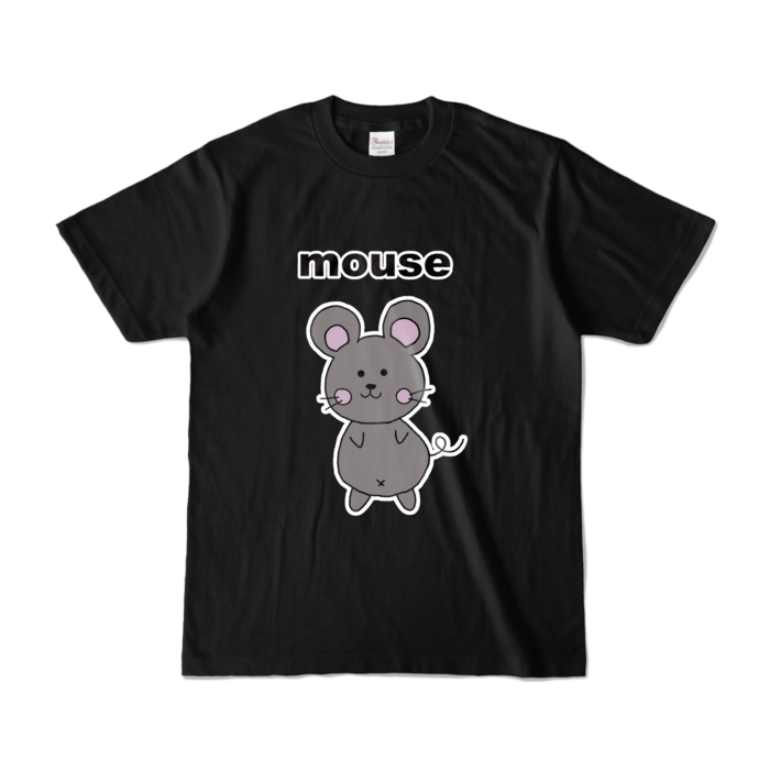 カラーTシャツ - S - ブラック (濃色)