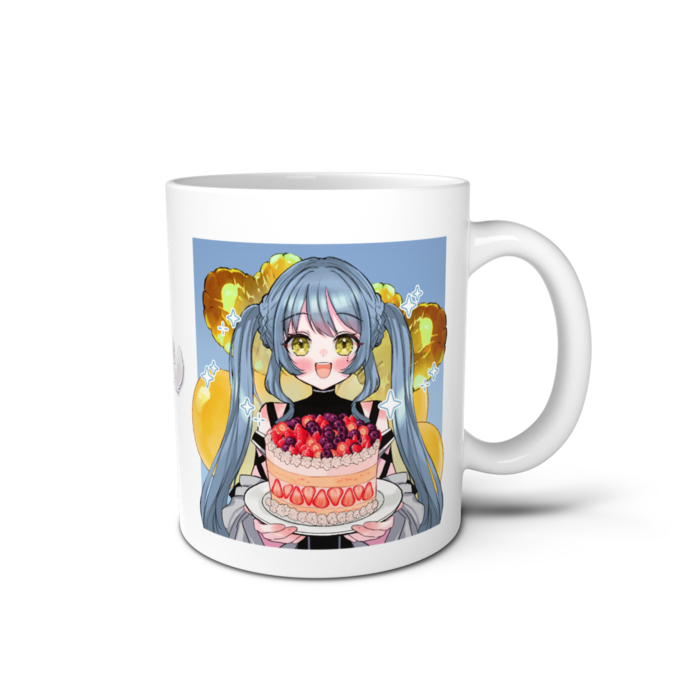 マグカップ - 直径 8 cm / 高さ 9.5 cm