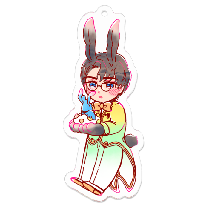 アクリルキーホルダー - 70 x 70 (mm)