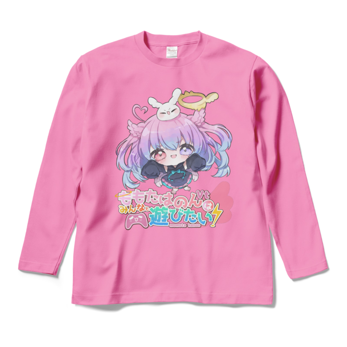 ロングスリーブTシャツ - M - ピンク