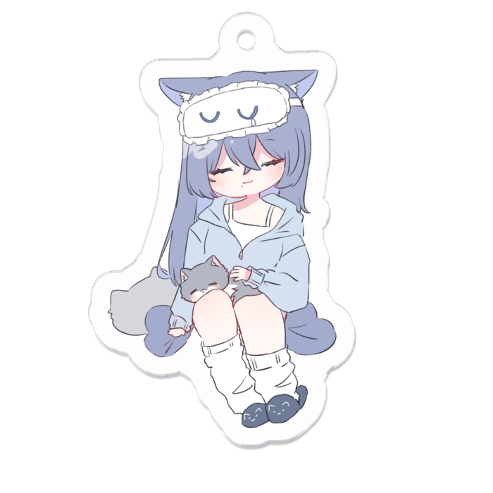 すやすや アクリルキーホルダー