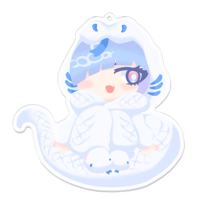 アクリルキーホルダー - 100 x 100 (mm)