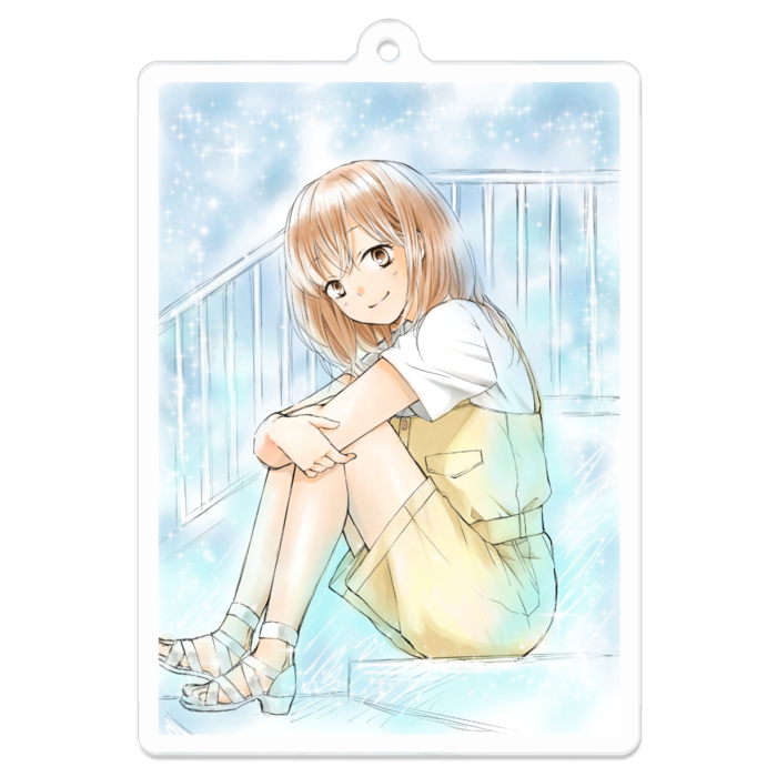 アクリルキーホルダー - 70 x 70 (mm)