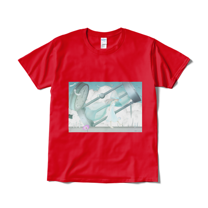 Tシャツ（短納期） - L - レッド