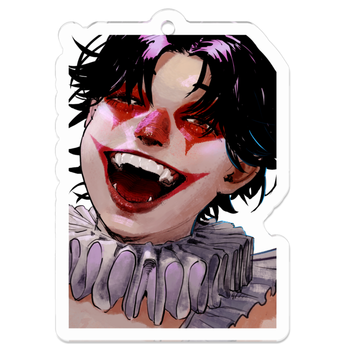 アクリルキーホルダー - ピエロ少女