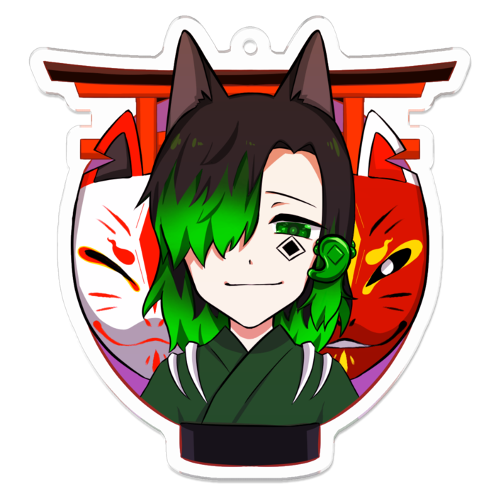 アクリルキーホルダー - 70 x 70 (mm)