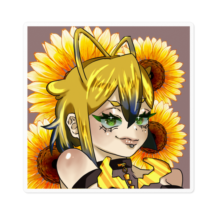 ステッカー - 100 x 100 (mm)