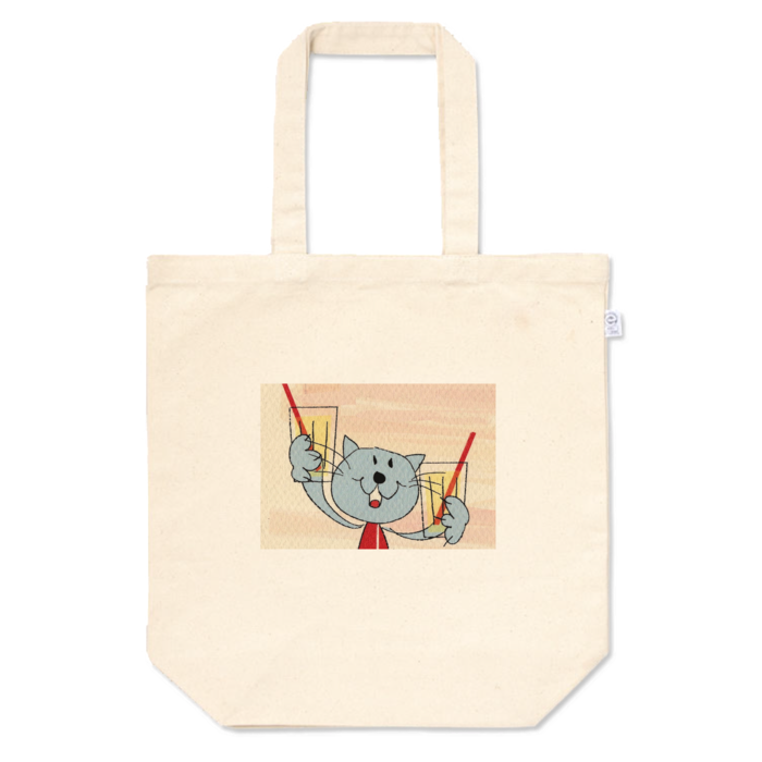 トートバッグ - M - プリント面積小・レモネード