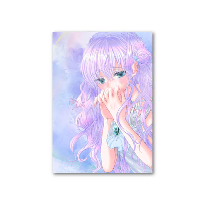 フォト風カード - 縦 - 片面