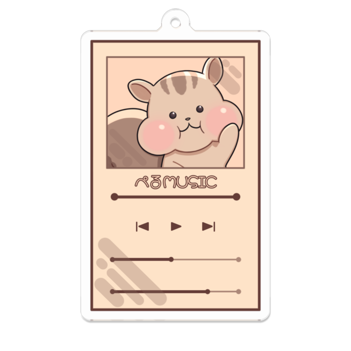 アクリルキーホルダー - 70 x 70 (mm)