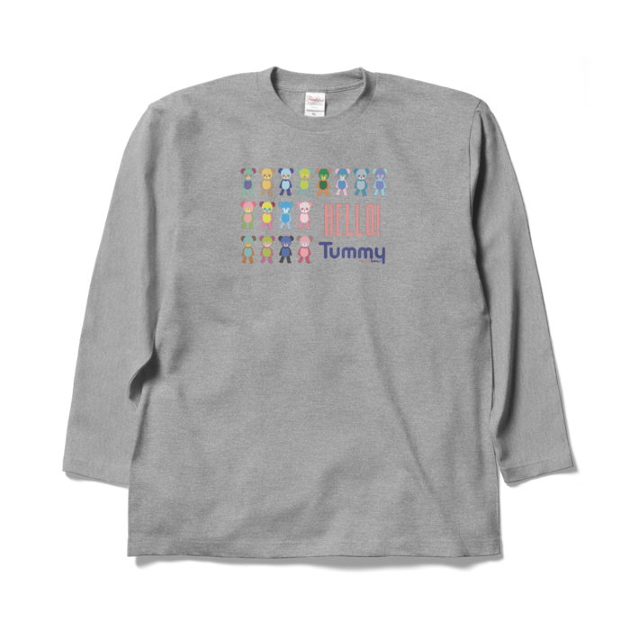  - XL - 杢グレー（ライン）
