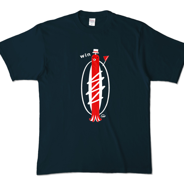 カラーTシャツ - XL - ネイビー (濃色)