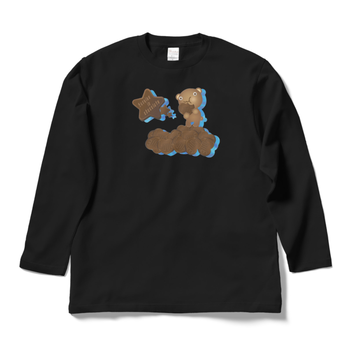 ロングスリーブTシャツ - L - ブラック