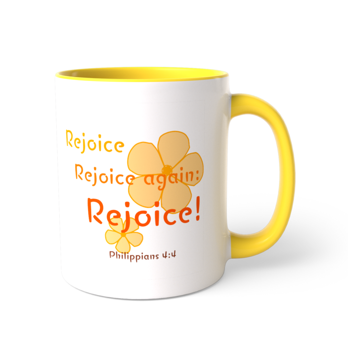 ツートンカラーマグカップ - 直径 8.2cm / 高さ 9.5cm