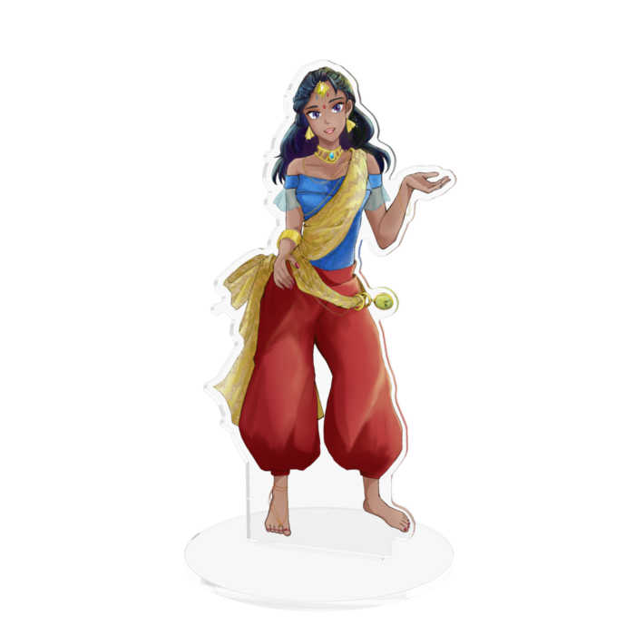 須磨ナイナアクリルフィギュア - 160x160mm