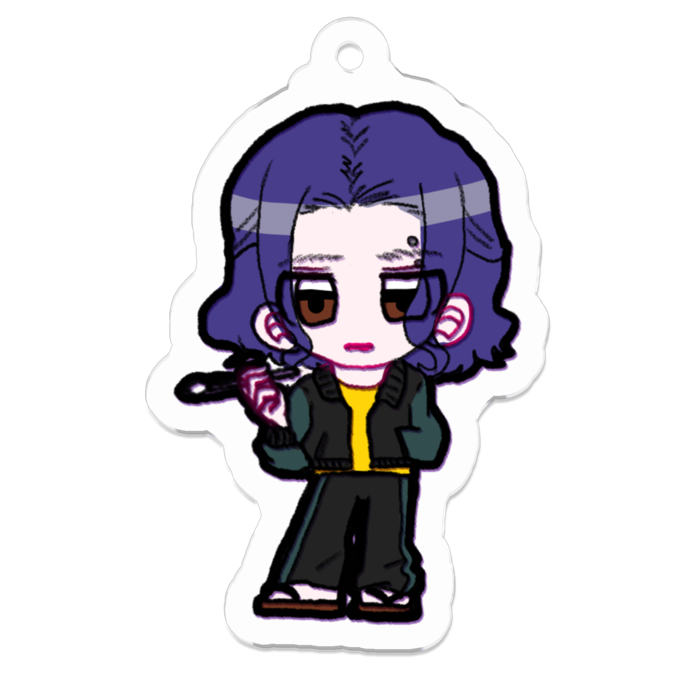 山鳥兜 - 50 x 50 (mm)(2)