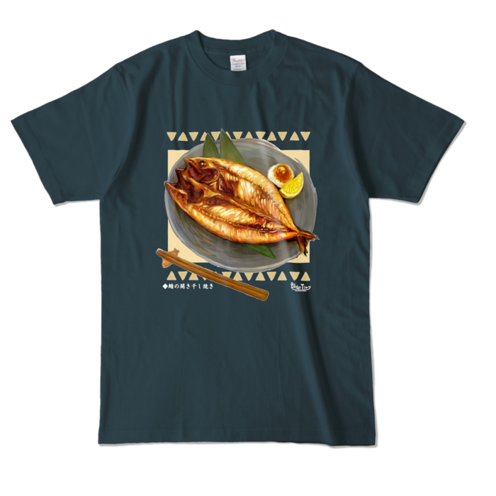 カラーTシャツ - L - デニム (濃色)