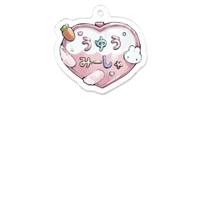 アクリルキーホルダー - 70 x 70 (mm)