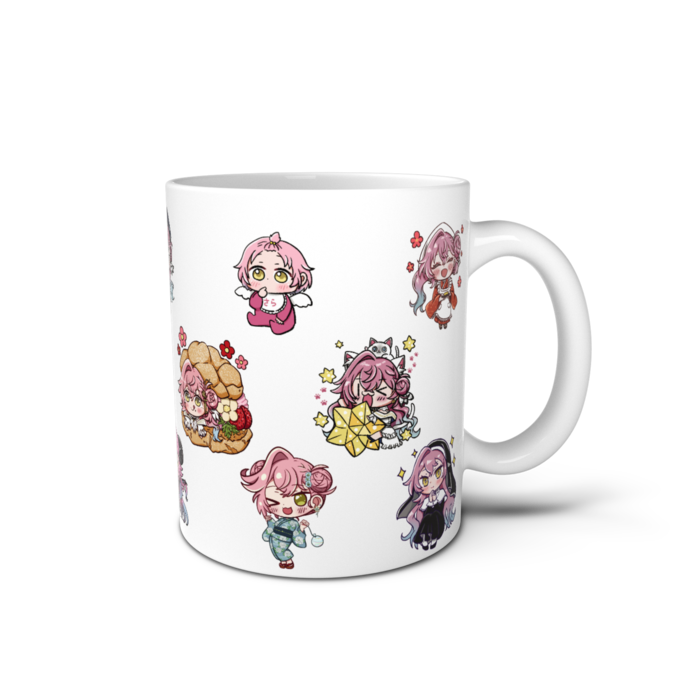 マグカップ - 直径 8 cm / 高さ 9.5 cm